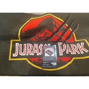 Jurassic Park Logo Area Rug